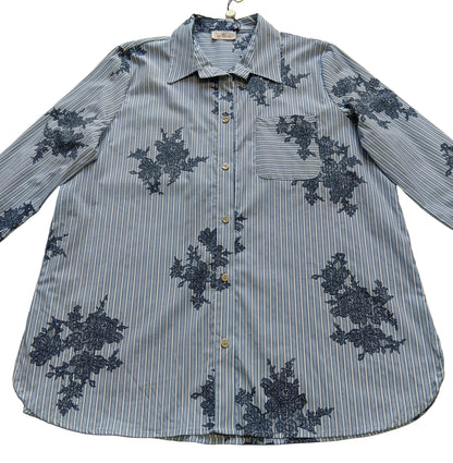 Camicia Elasticizzata Donna Curvy