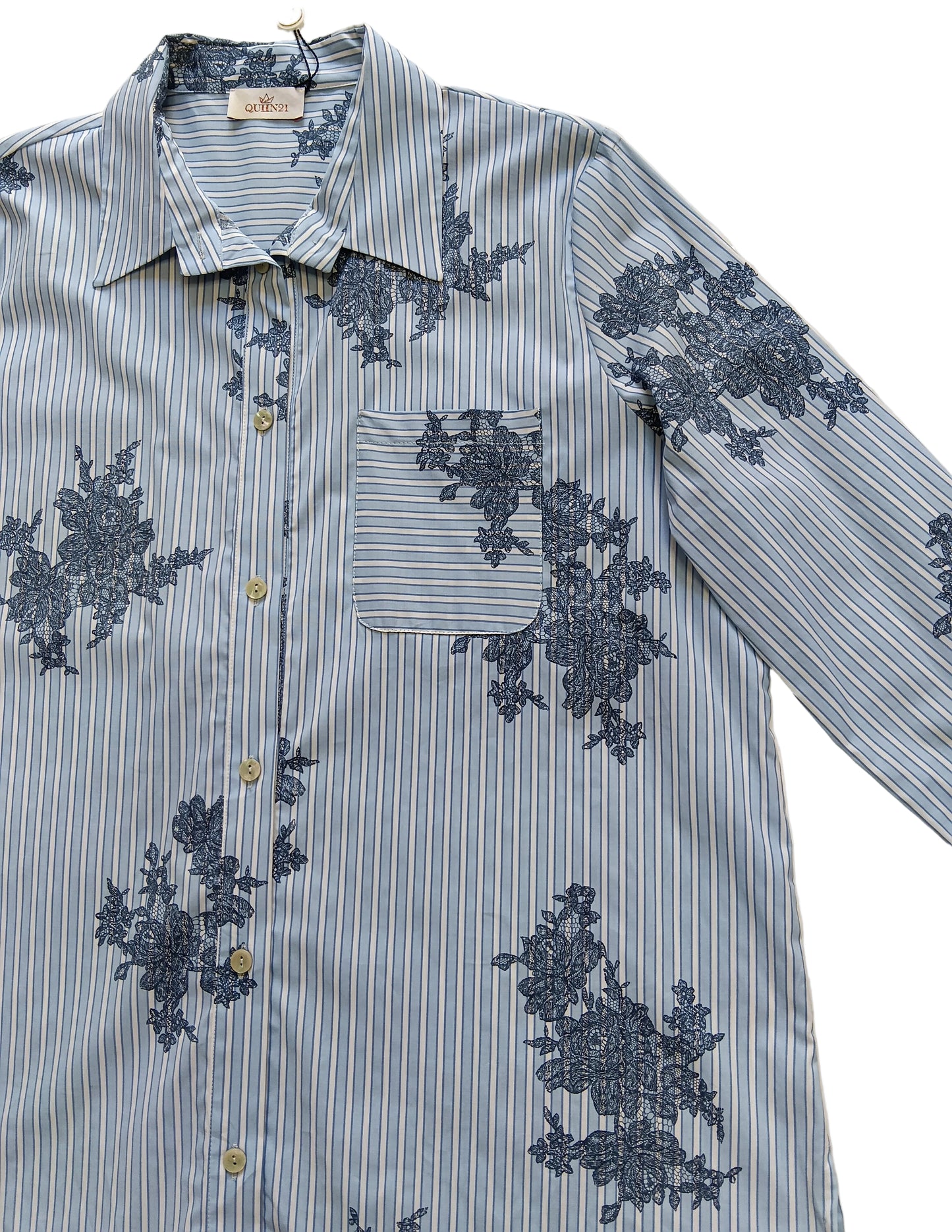 Camicia Elasticizzata Donna Curvy