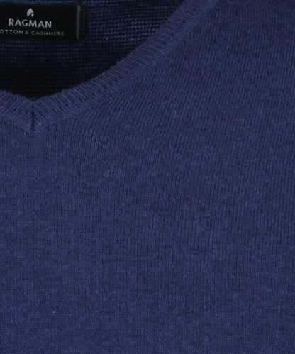 MAGLIA UOMO TAGLIE FORTI BLU