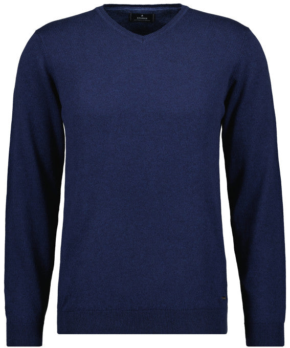 MAGLIA UOMO TAGLIE FORTI BLU