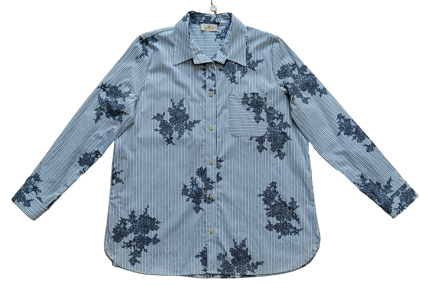 Camicia Elasticizzata Donna Curvy