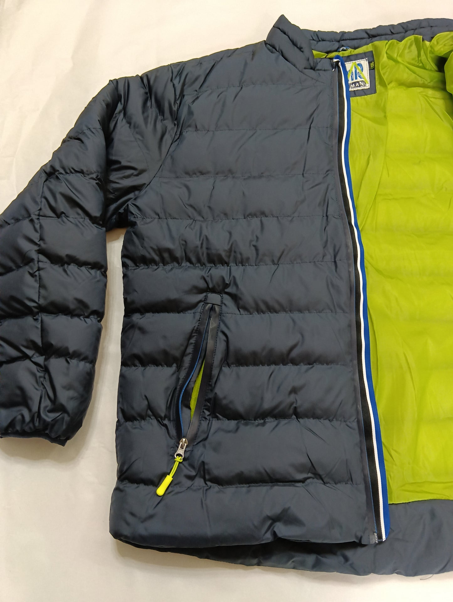 PIUMINO UOMO TAGLIE FORTI BLU